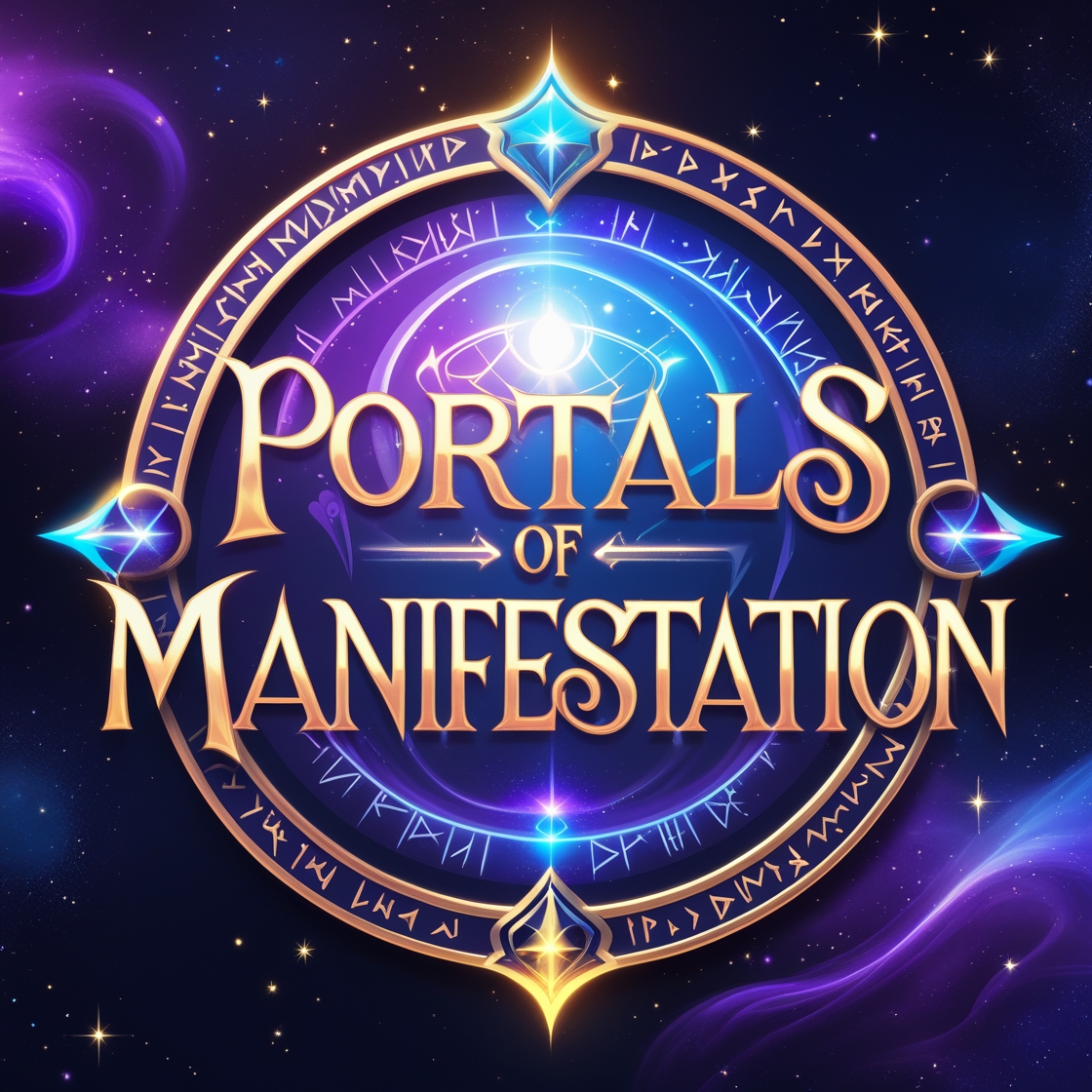 Who am I Portals of Manifestation Logo